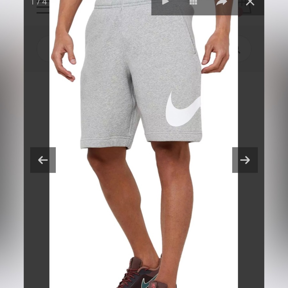 Nike | Men's Club NSW Gray Shorts L NWT